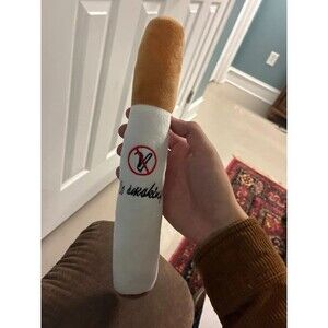 Cigarette dog toy plush